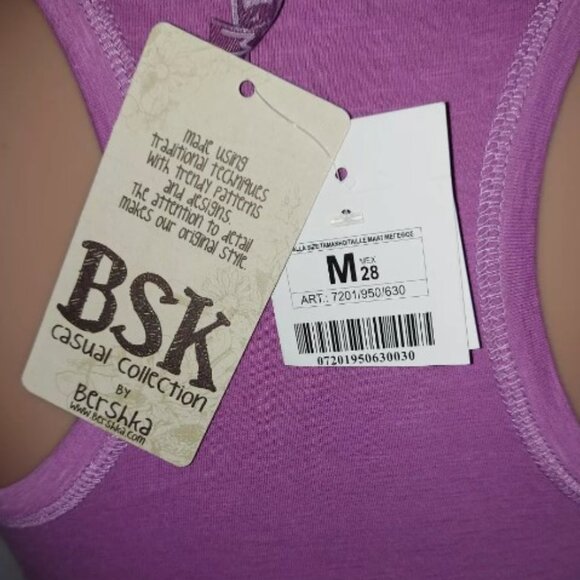 Bershka Casual Collection Womens Button-Up Tank Top - Picture 4 of 4